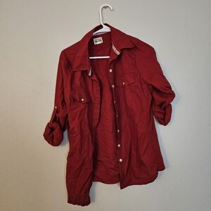 Large Converse One Star Red Jacket